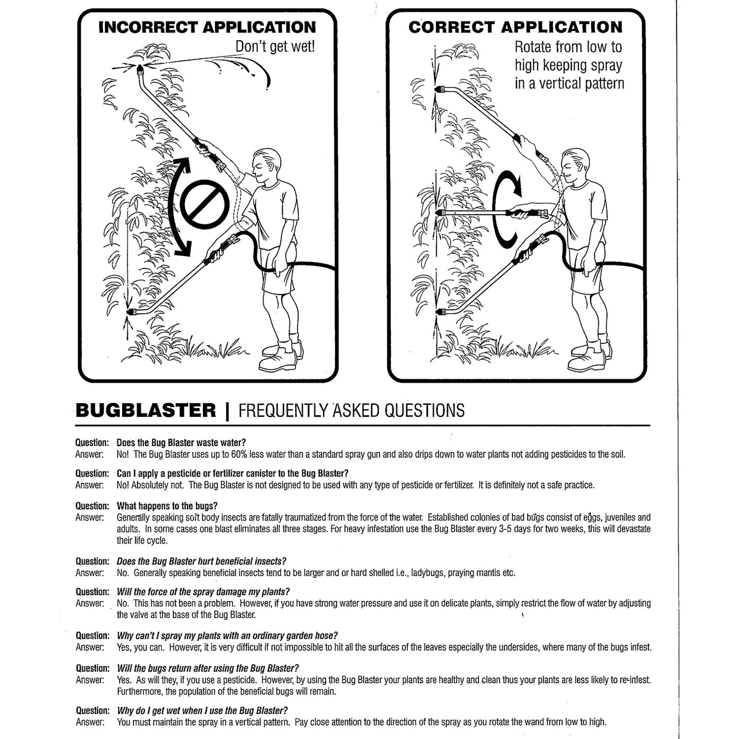 Bug Blaster Nozzle | Anti Bug Blaster Spray Nozzle