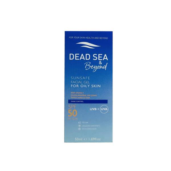 Sunscreen Dead Sea & Beyond Sunsafe SPF50 for oily skin with UVA UVB protection on Tampa Home & Garden Store