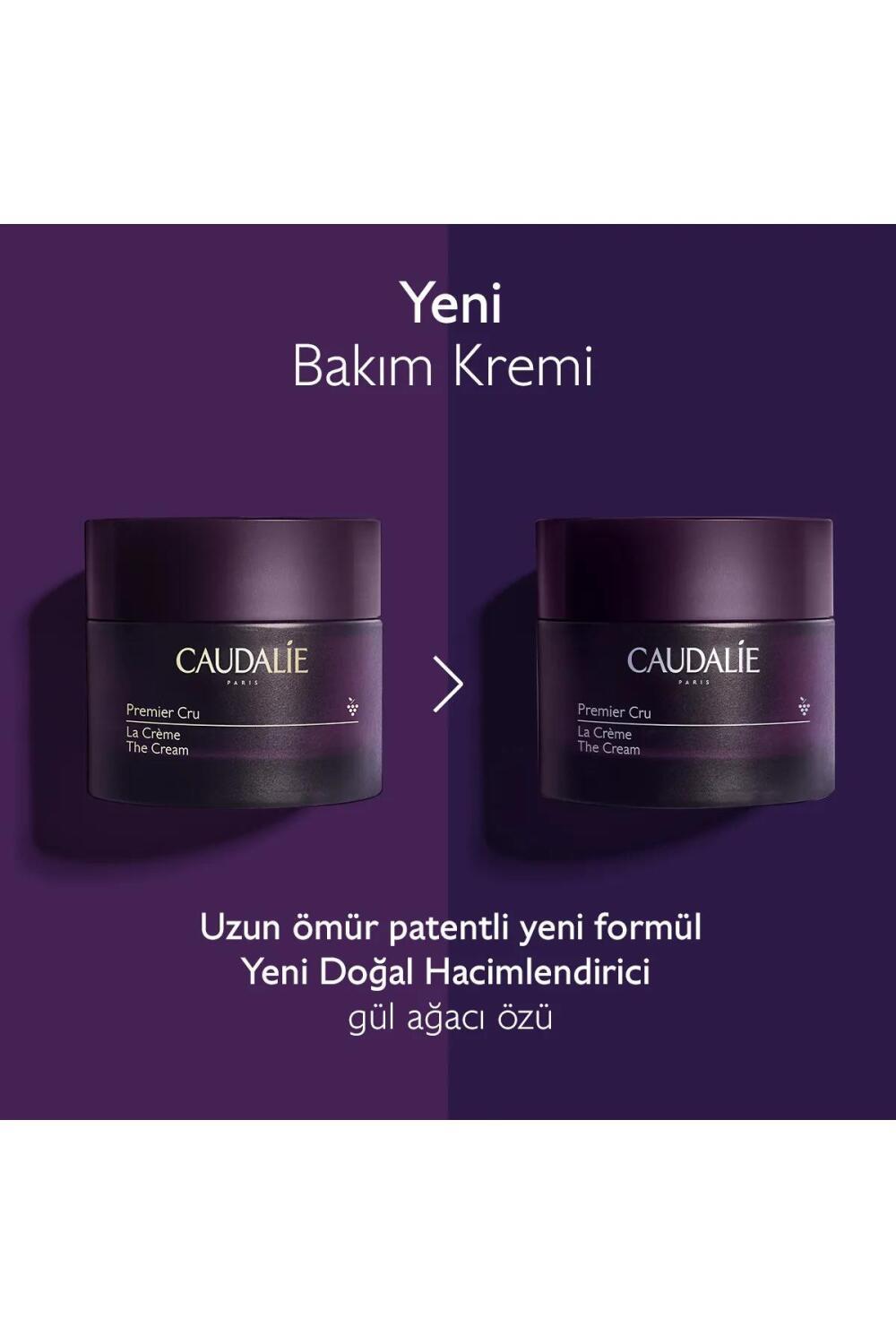 Caudalie Premier Cru The Rich Cream 2025 face cream, purple jars, antiaging skincare on Tampa Home & Garden Store