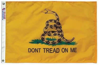 Bandera de Gadsden para exteriores (No me pisen, amarilla)