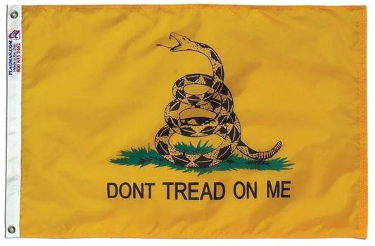 Gadsden Flag Outdoor (Don't Tread on Me, Yellow) - Tampa Home & Garden Store