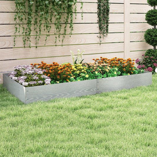 6-Pack 20 FT Galvanized Metal Landscape Edging for Lawn - Tampa Home & Garden Store