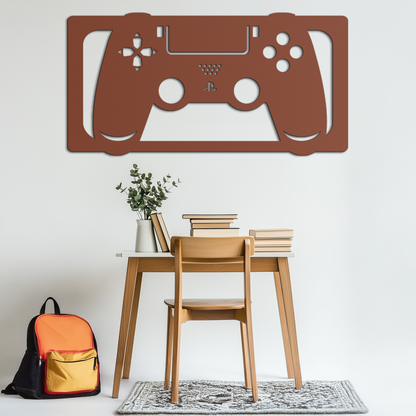 Gamer Controller Metal Wall Art - Modern Gaming Room Decor - KAF144 - Tampa Home & Garden Store