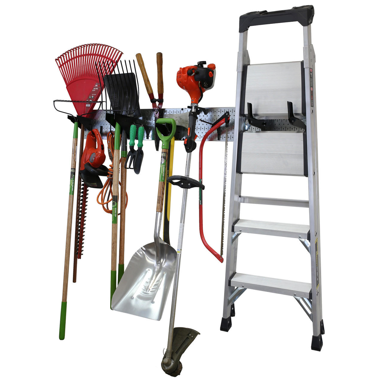 Garage Wall Tool Storage Rack and Accessories