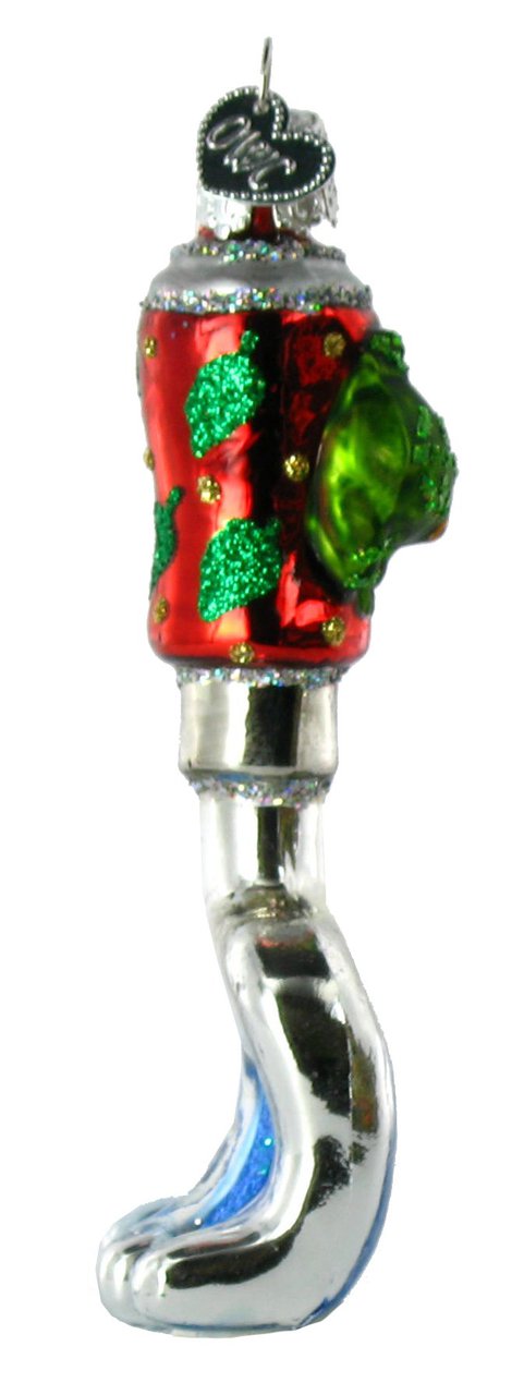Garden Cultivator Glass Ornament - Tampa Home & Garden Store