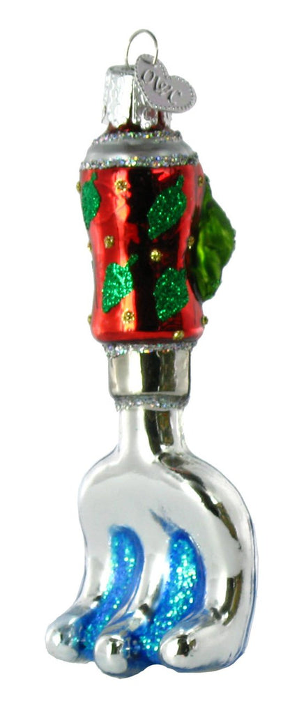 Garden Cultivator Glass Ornament - Tampa Home & Garden Store