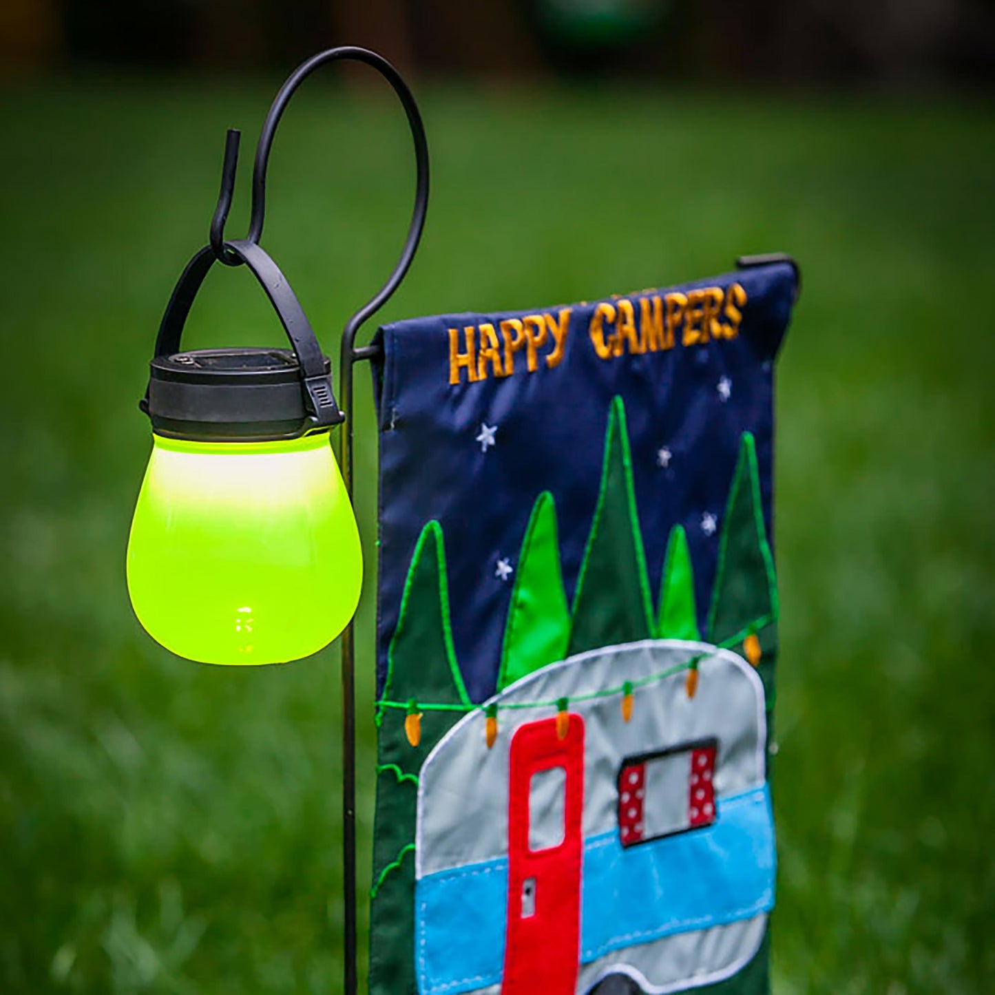 Garden Flag Stand with Shepherd's Hook - Tampa Home & Garden Store