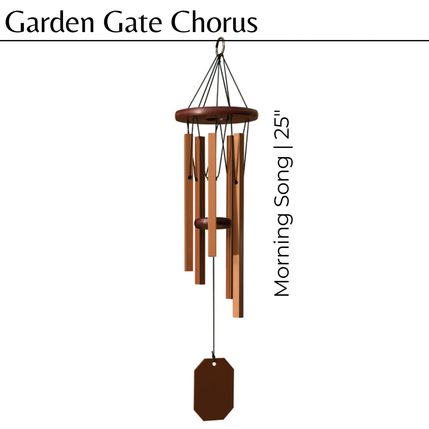 Carillons éoliens de la série Garden Gate Chorus
