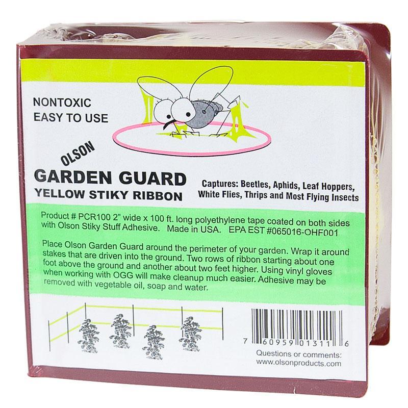 Garden Guard Yellow Stiky Ribbon (2"x100') - Tampa Home & Garden Store