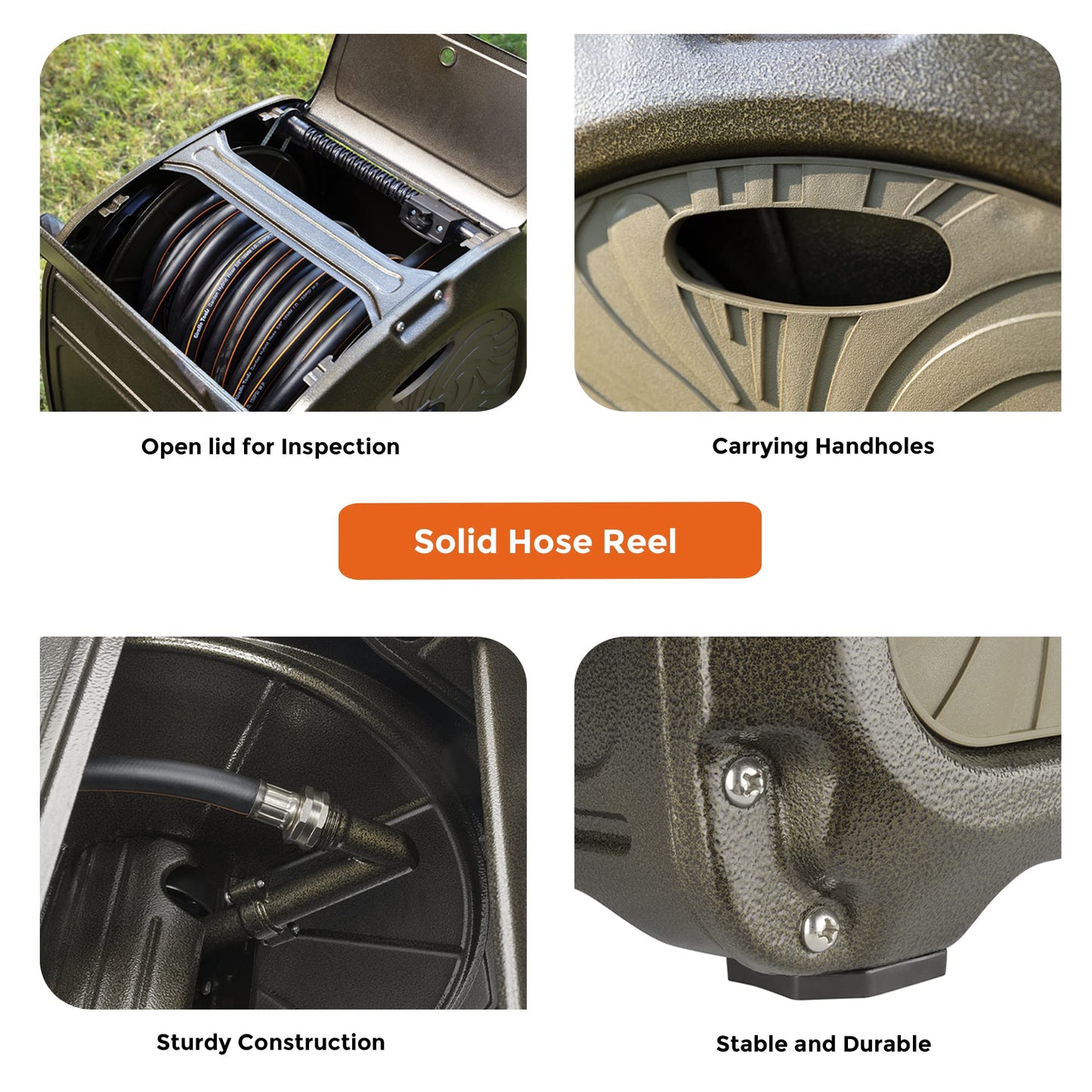 Garden Hose Reel Box-Heavy Duty - Tampa Home & Garden Store