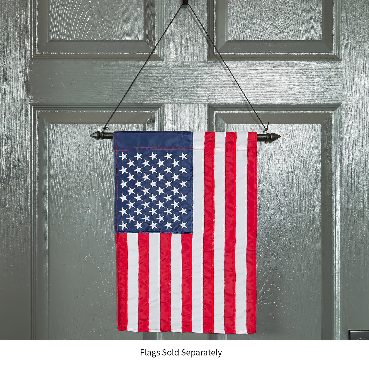 Garden Size Metal Dowel Flag Hanger - Tampa Home & Garden Store