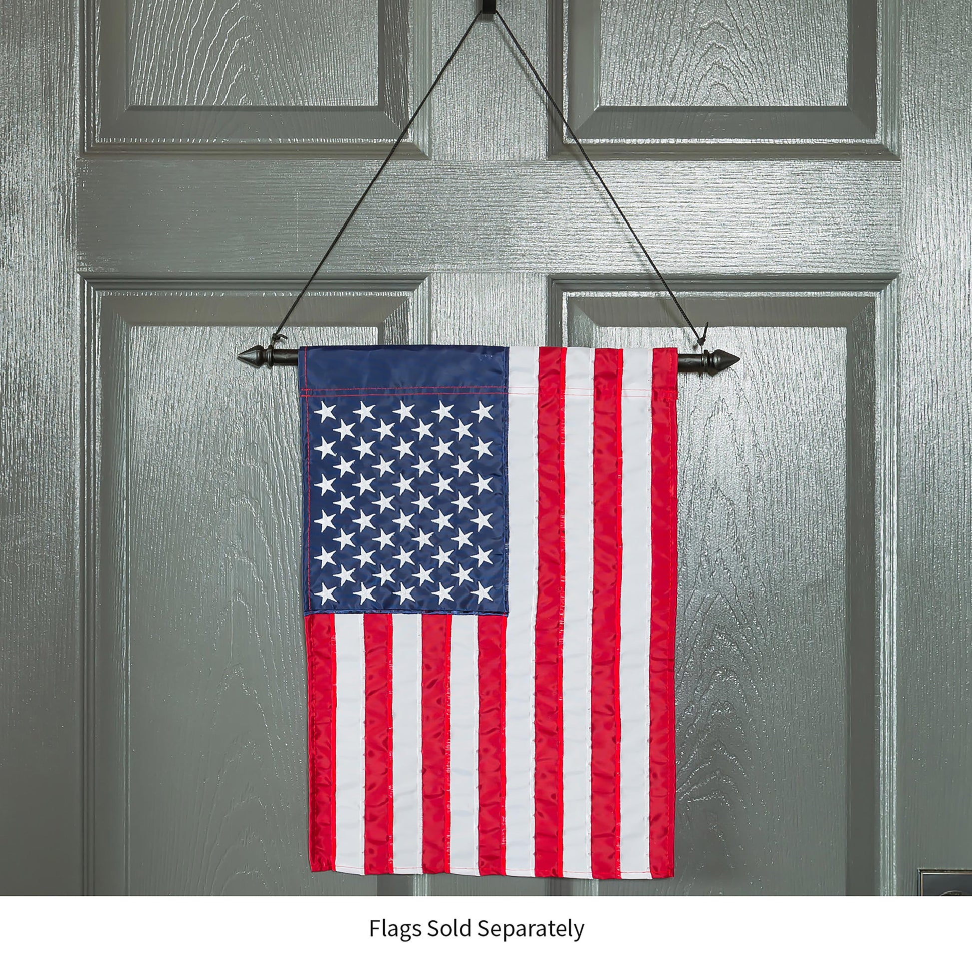 Garden Size Metal Dowel Flag Hanger - Tampa Home & Garden Store