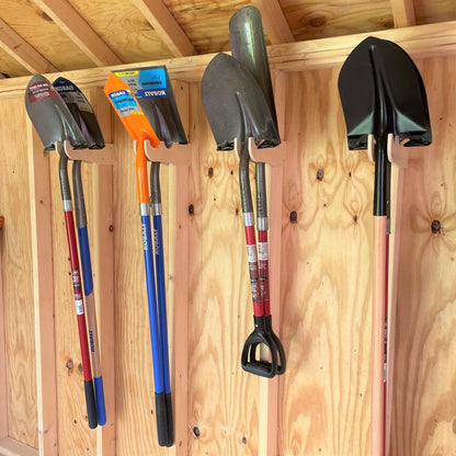 Garden Tool Organizer – Shed Storage Rack for Yard Tools - Tampa Home & Garden Store