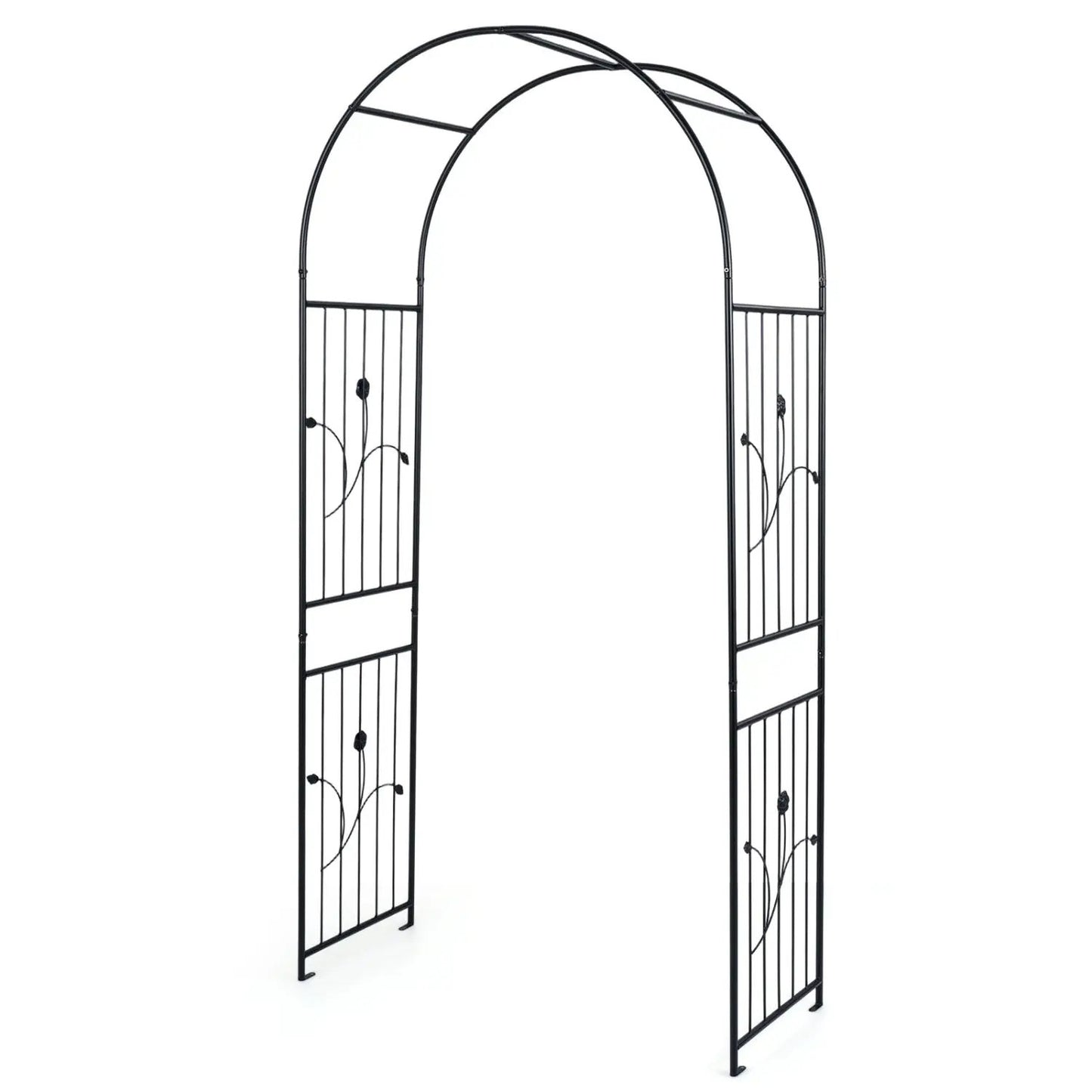Garden Arch 87 Inch Tall Heavy Duty Metal Arbor