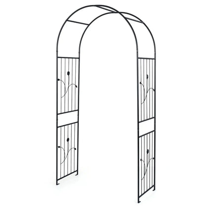 Garden Arch 87 Inch Tall Heavy Duty Metal Arbor