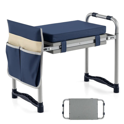 Garden Kneeler and Seat Foldable Stool with Foam