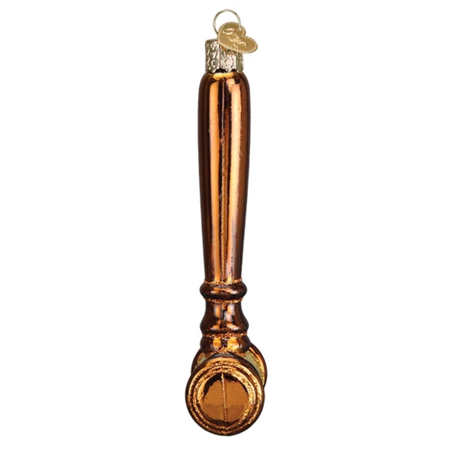 Gavel Glass Ornament - Tampa Home & Garden Store