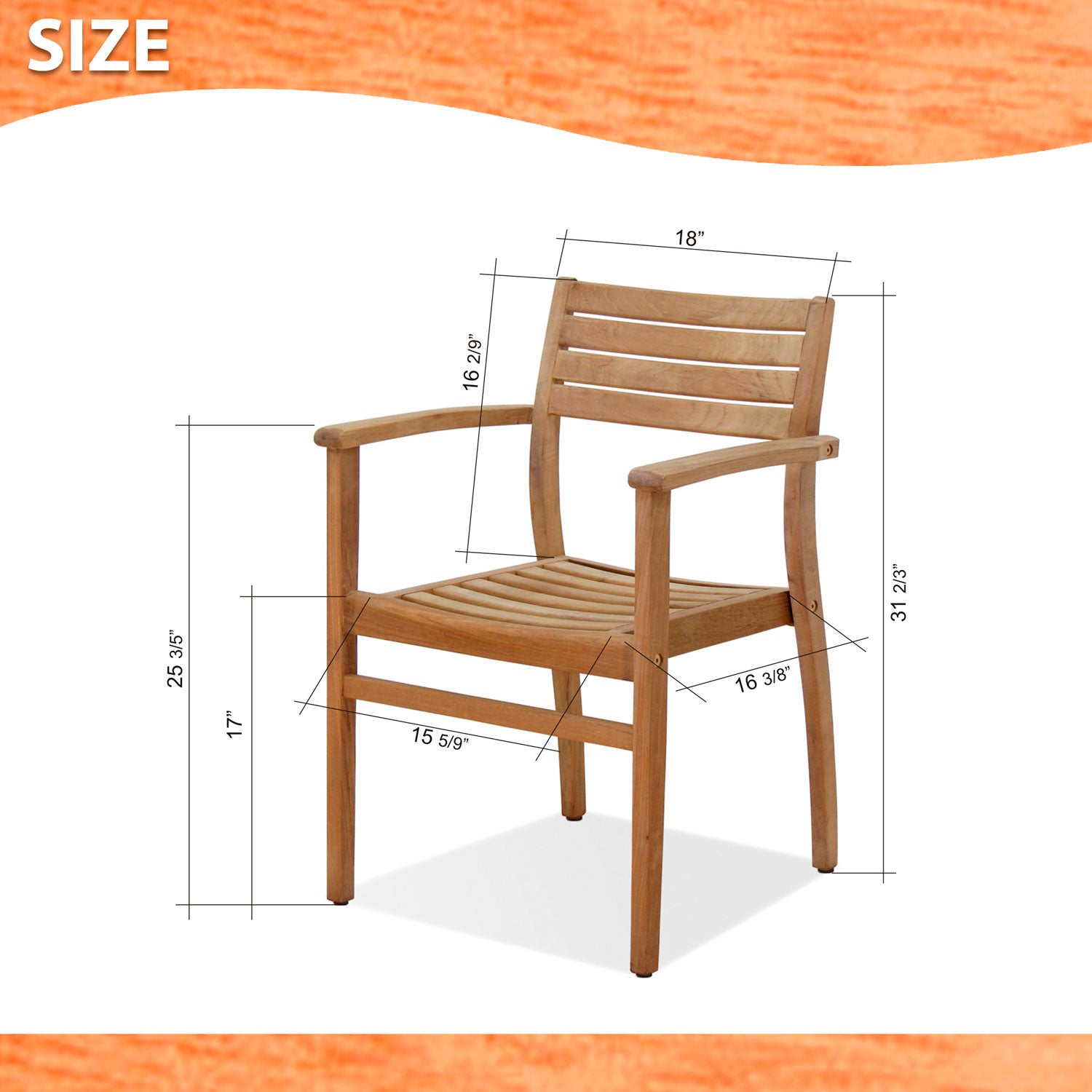 Intan teak side table & 2 Ninia chairs balcony set in teak LifestyleGarden US on Tampa Home & Garden Store