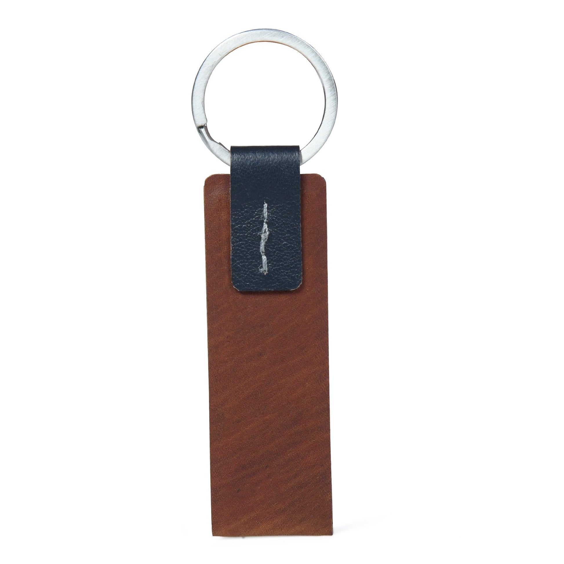 Genuine Leather & Metal Keychain - Tampa Home & Garden Store