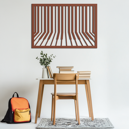 Geometric Piano Keys Metal Wall Art - Modern Music Decor- KAF189 - Tampa Home & Garden Store