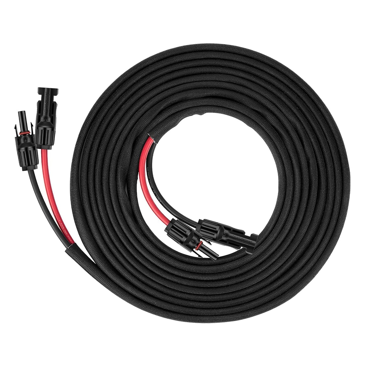 Geosiry 10AWG Solar Extension Cable – 30ft (1 Red + 1 Black) - Tampa Home & Garden Store