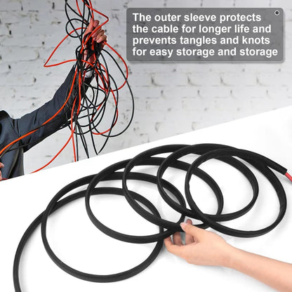Geosiry 10AWG Solar Extension Cable – 30ft (1 Red + 1 Black) - Tampa Home & Garden Store