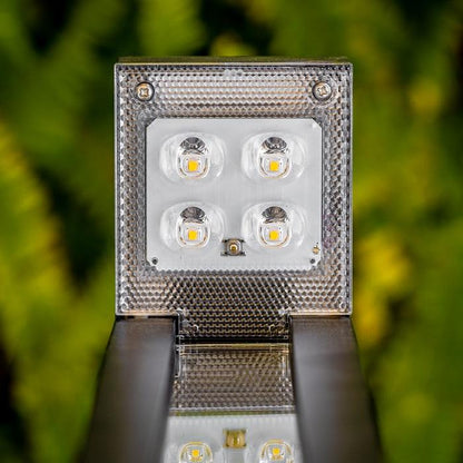 German Osram Pro-Line Bollard Solar Lights® | 100LM | Aluminum / Glass | 2-Pack - Tampa Home & Garden Store