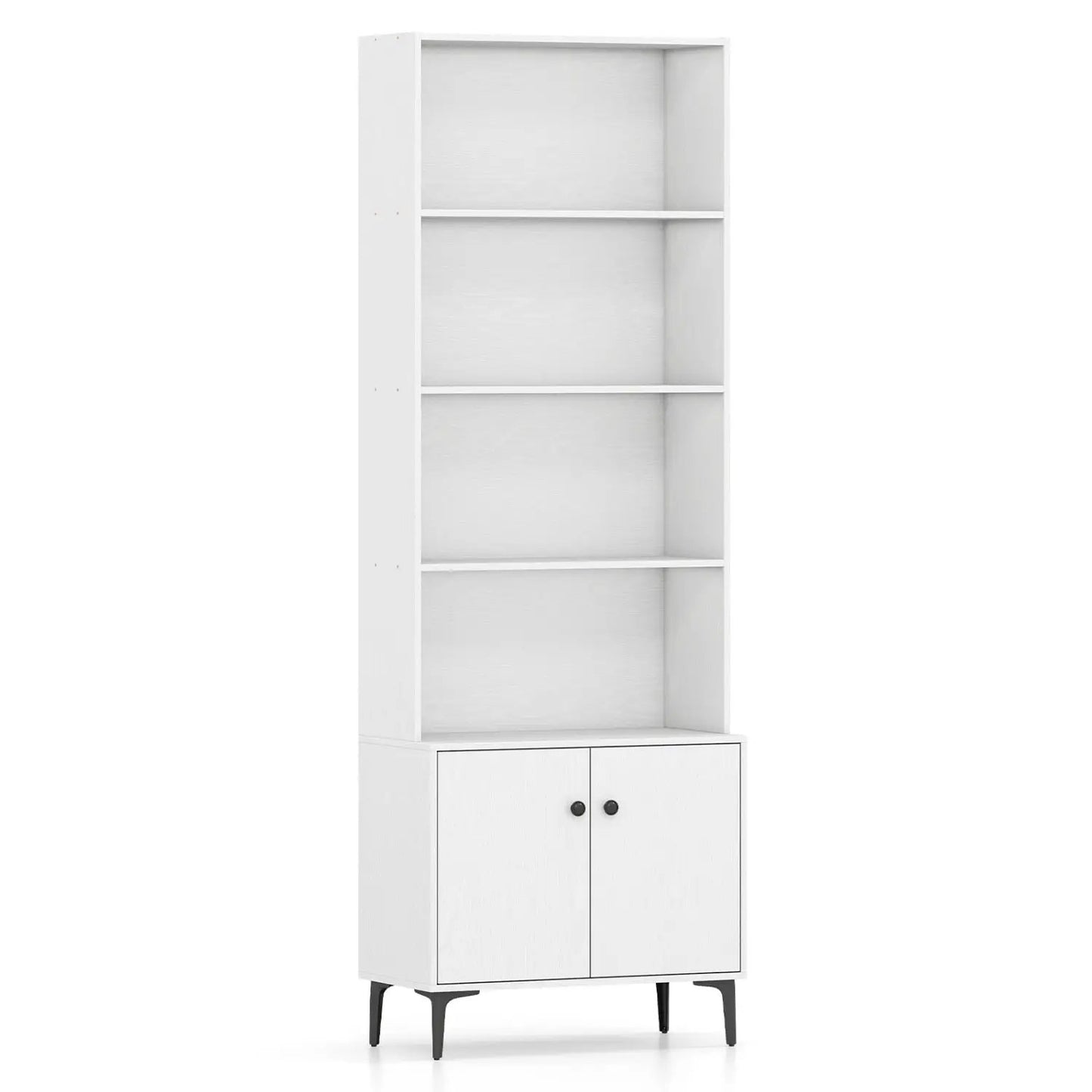 Bookshelf with Doors and 2 Anti Tipping Kits