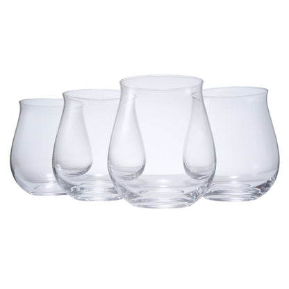 Set of Four Specialty Gin Lowball Glasses