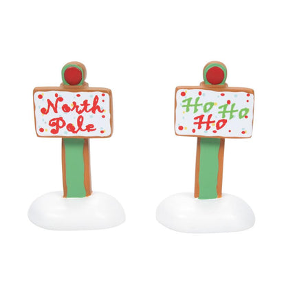 Gingerbread Christmas Signs - Set of 2 - Tampa Home & Garden Store