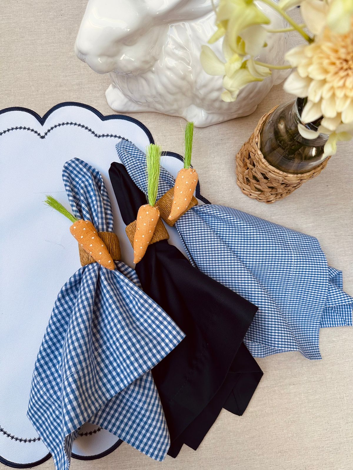 Gingham Napkin - Tampa Home & Garden Store