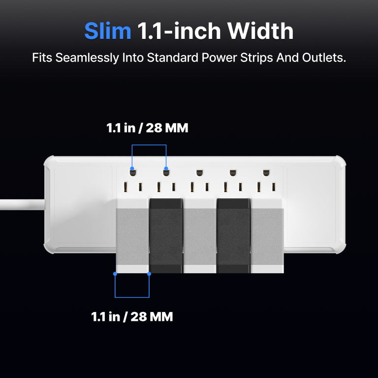 Gitryin 35W GaN dual-port retractable charger white slim power adapter on Tampa Home & Garden Store