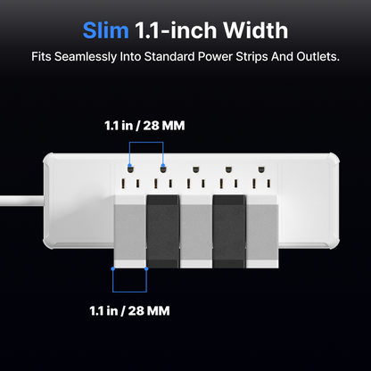 Gitryin 35W GaN dual-port retractable charger white slim power adapter on Tampa Home & Garden Store
