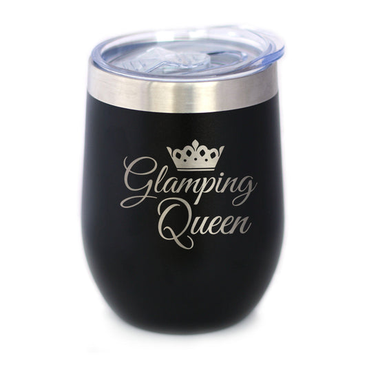 Glamping Queen - Wine Tumbler - Tampa Home & Garden Store