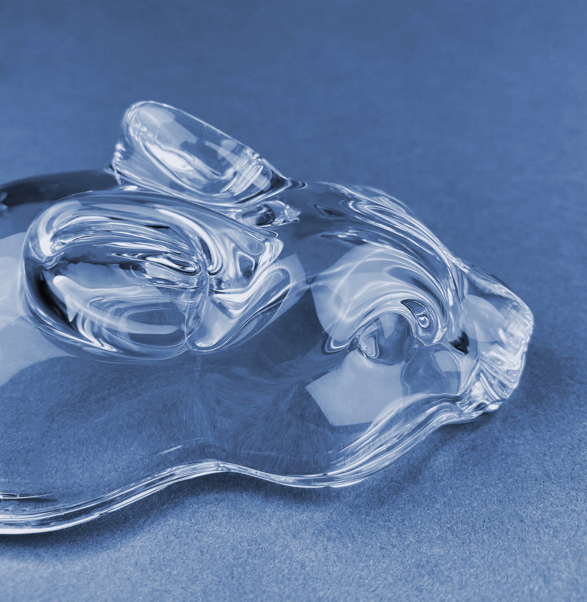 Glass Bunny Butter Dish.  Clear Glass Jar Shaped Like Rabbit. Trinket Box. Spring/Easter Celebration. Collectible Glass. - Tampa Home & Garden Store