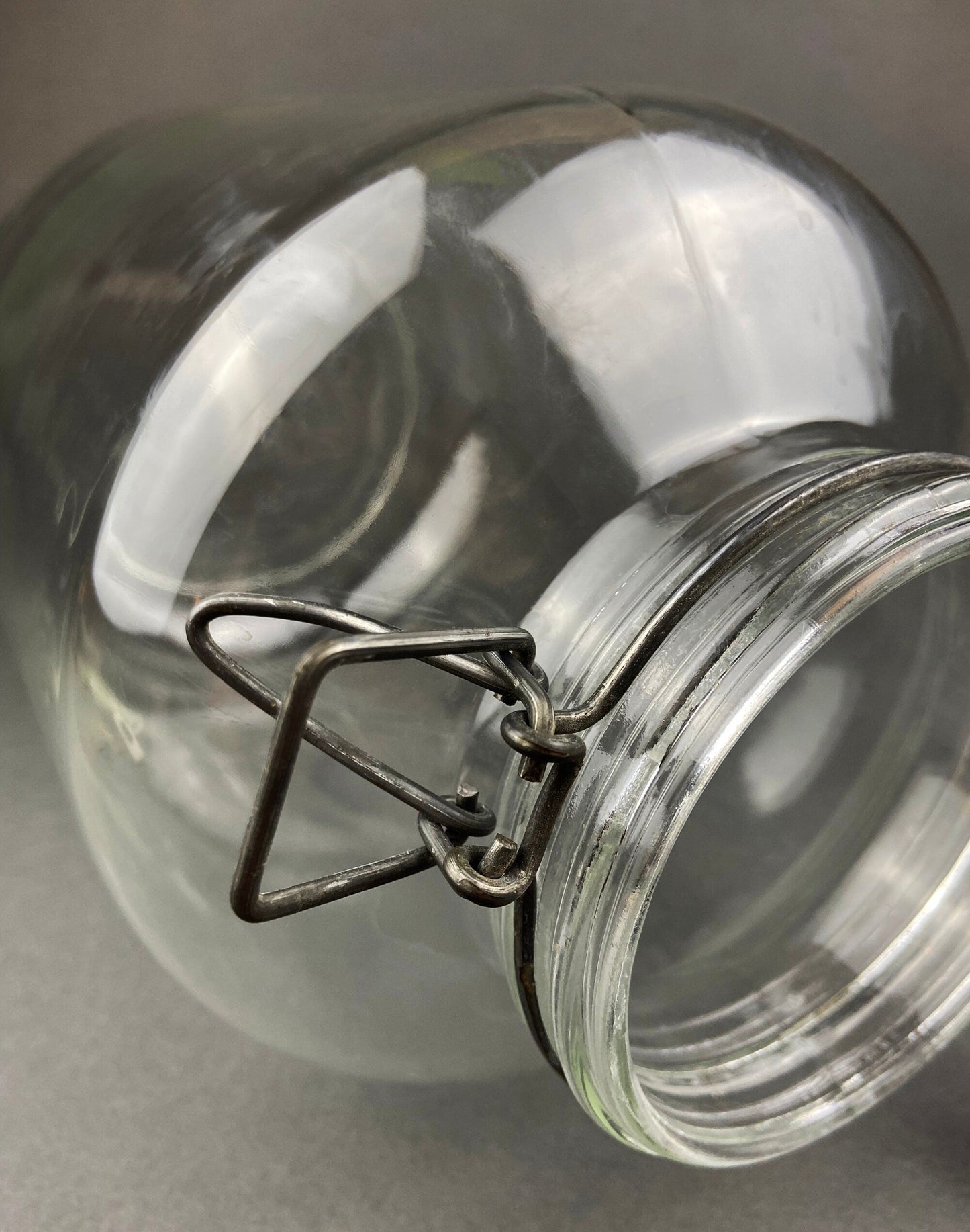 Glass Jar. Large Hermetic Jar by Ermettico FV Control. Glass Storage Jar Made in Italy. - Tampa Home & Garden Store