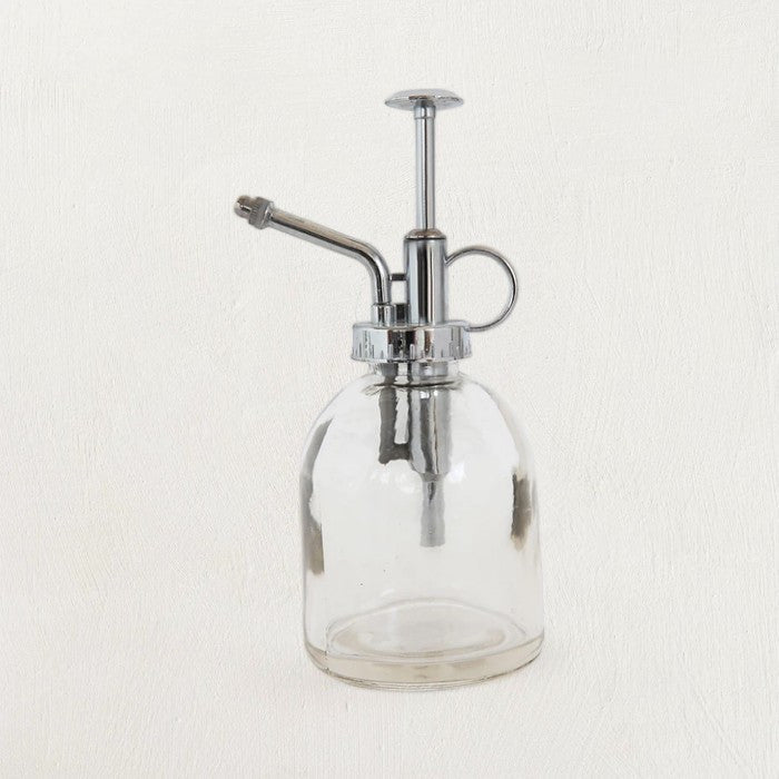 Glass Plant Mister with Silver Pump - Tampa Home & Garden Store