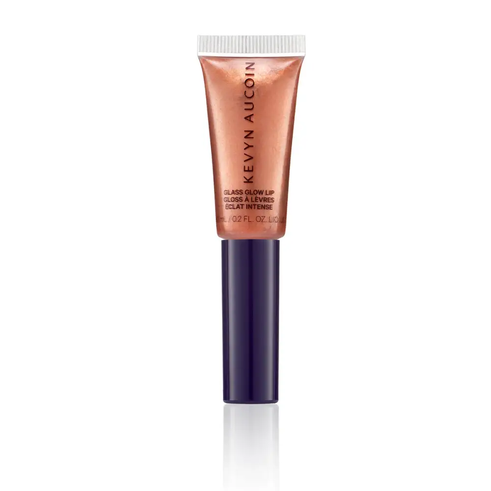 Kevyn Aucoin Glass Glow Lip gloss in rose-gold tube by Nava Beauty on Tampa Home & Garden Store