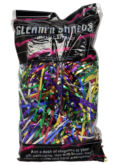 Gleam'n  Shreds Metallic Strands - Multi Color - Tampa Home & Garden Store