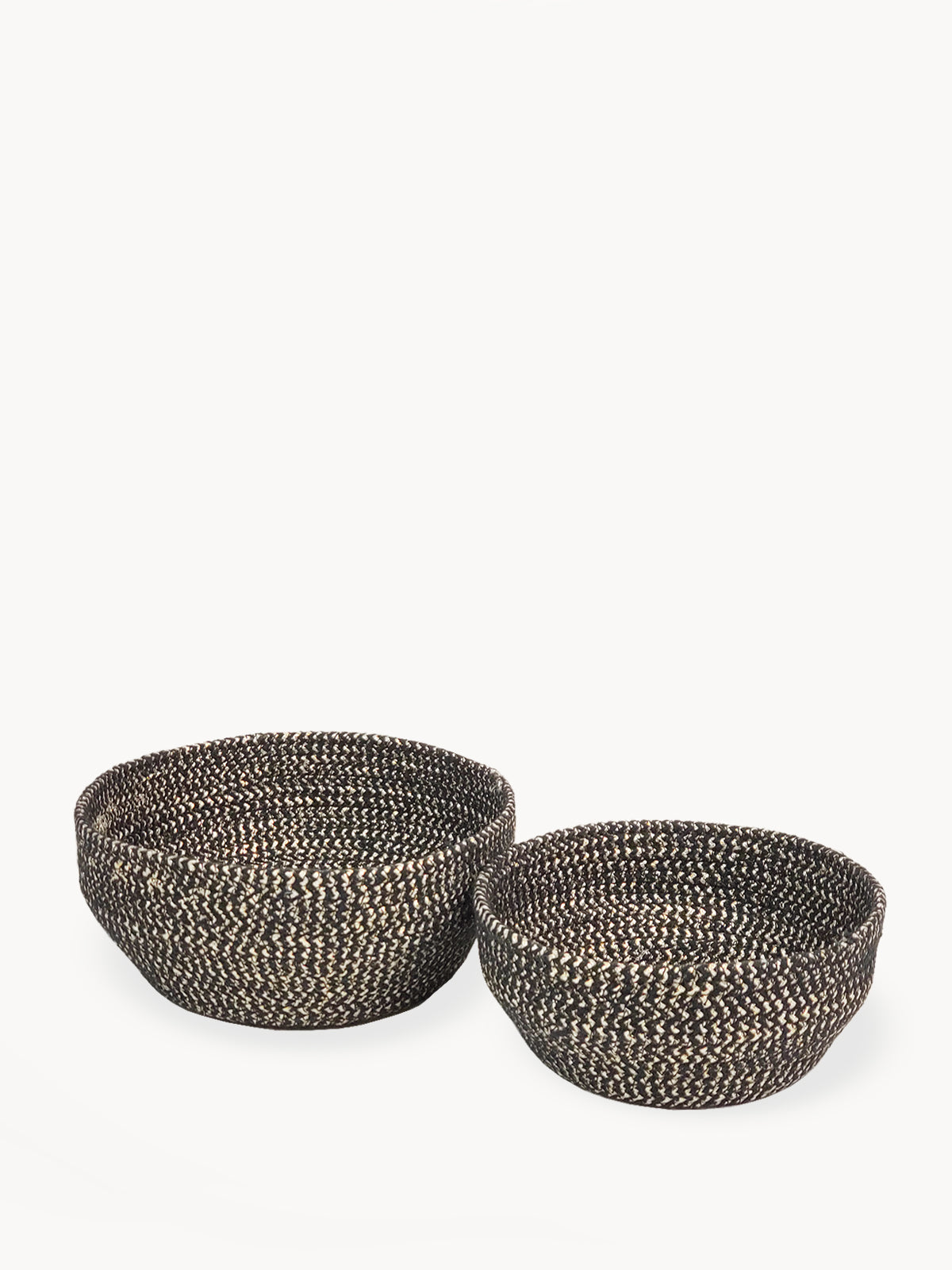 Glitter Bowl - Black (Set of 2) - Tampa Home & Garden Store