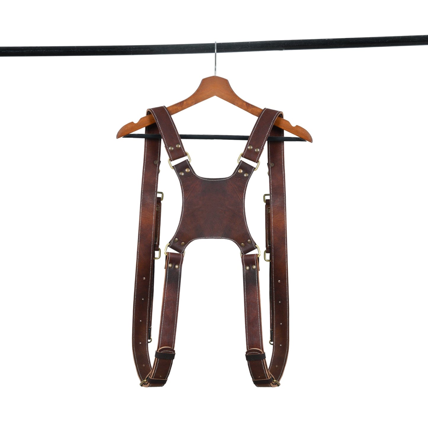 Goat Leather Dual Camera Harness - Tampa Home & Garden Store