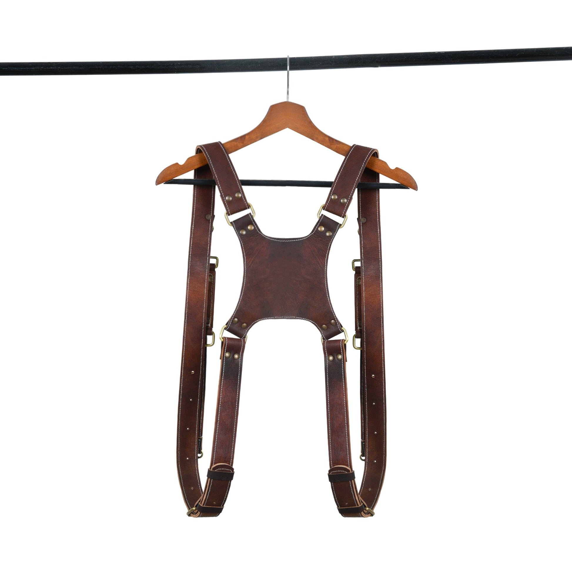 Goat Leather Dual Camera Harness - Tampa Home & Garden Store