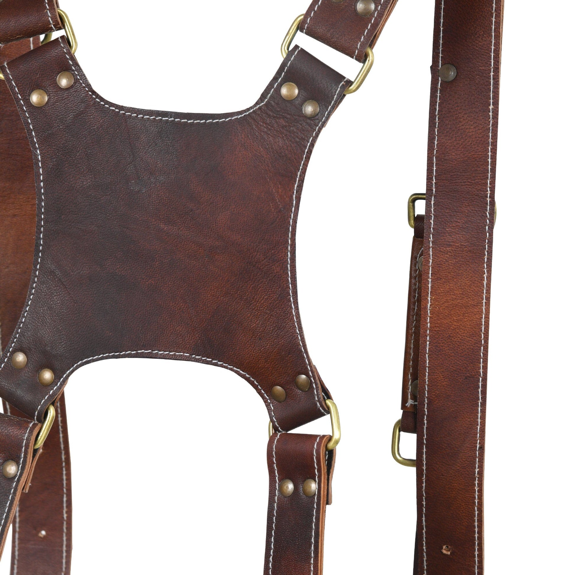 Goat Leather Dual Camera Harness - Tampa Home & Garden Store