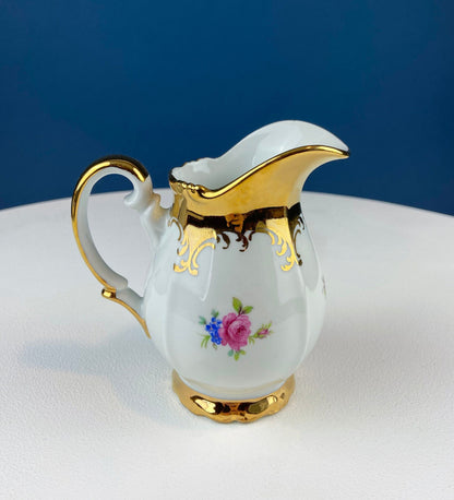 Gold Demitasse Tea Set: Prussian Hand-Painted Coffee/Tea Service for Two - Tampa Home & Garden Store