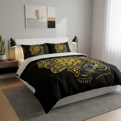 Gold Turtle Bedding Set - Tampa Home & Garden Store