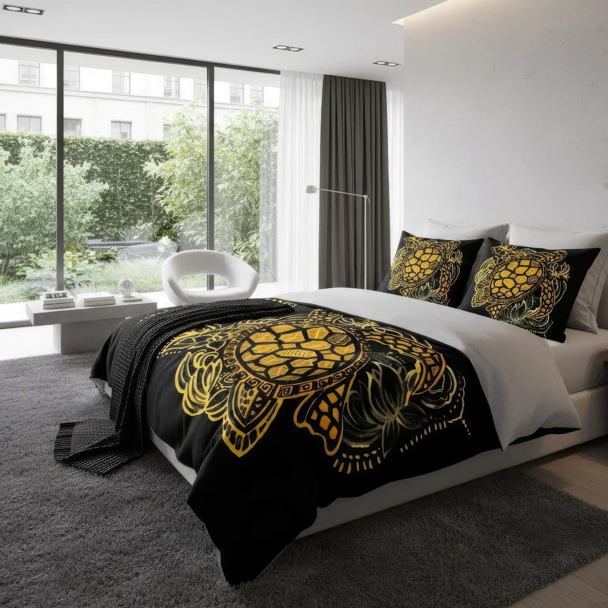 Gold Turtle Bedding Set - Tampa Home & Garden Store