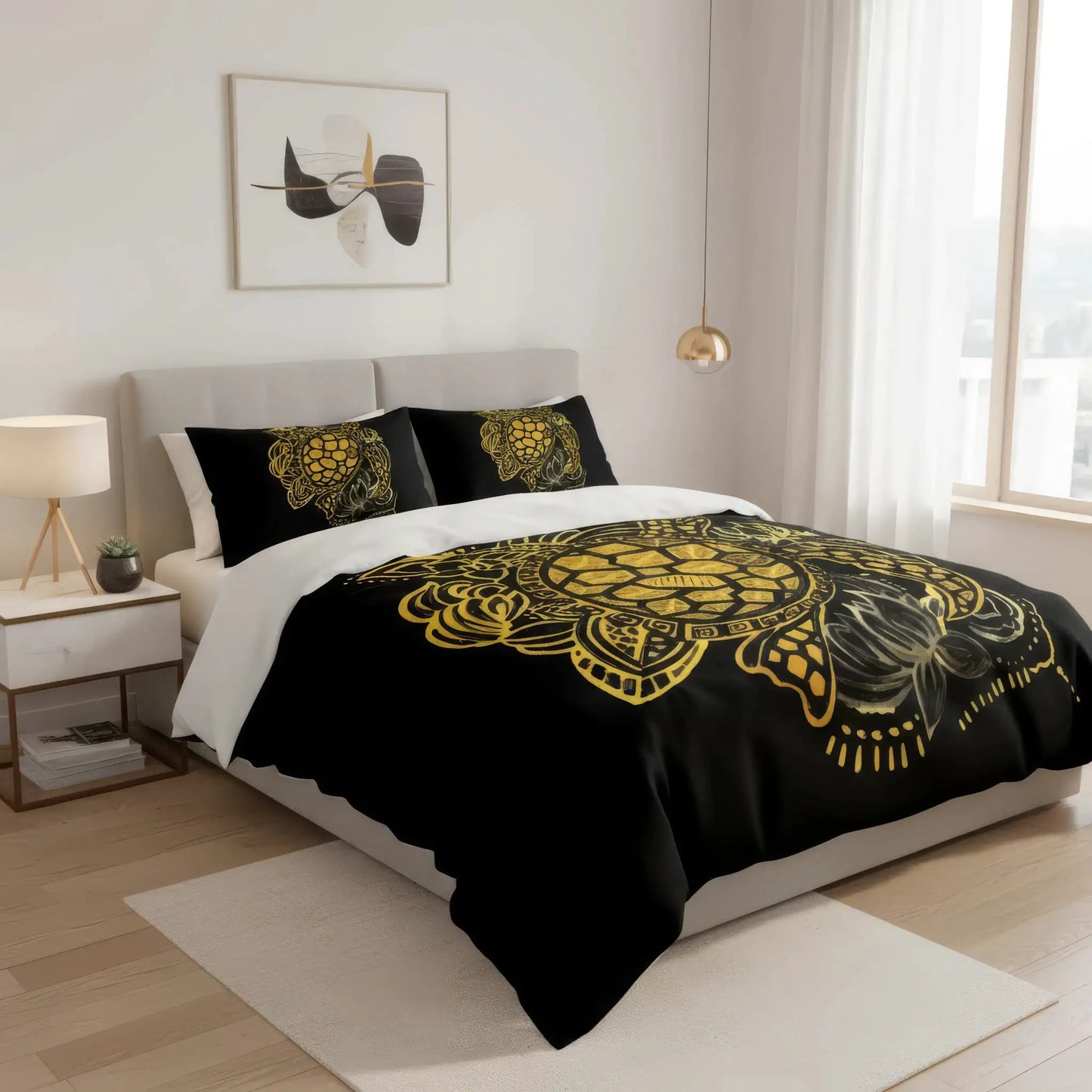 Gold Turtle Bedding Set - Tampa Home & Garden Store