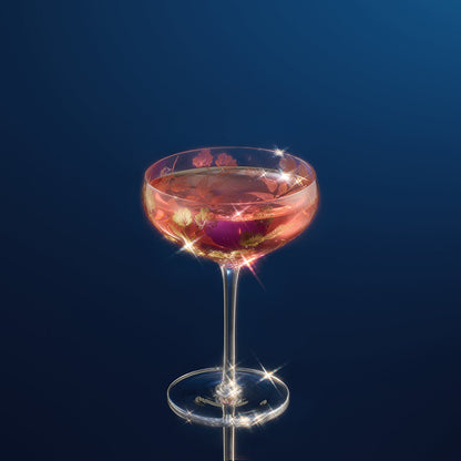 Trevi Champagne Coupe Cocktail Glass Pair Of Two