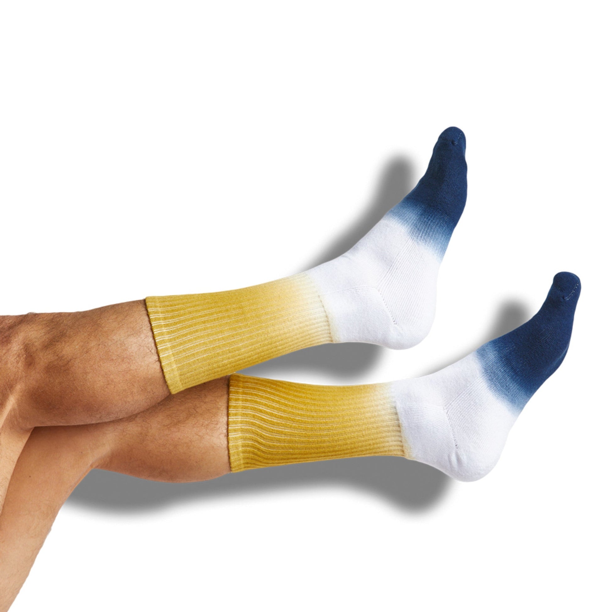 Navy Gold Mixed Socks 4 Pack by DeadSoxy; team colorways with navy toes on Tampa Home & Garden Store