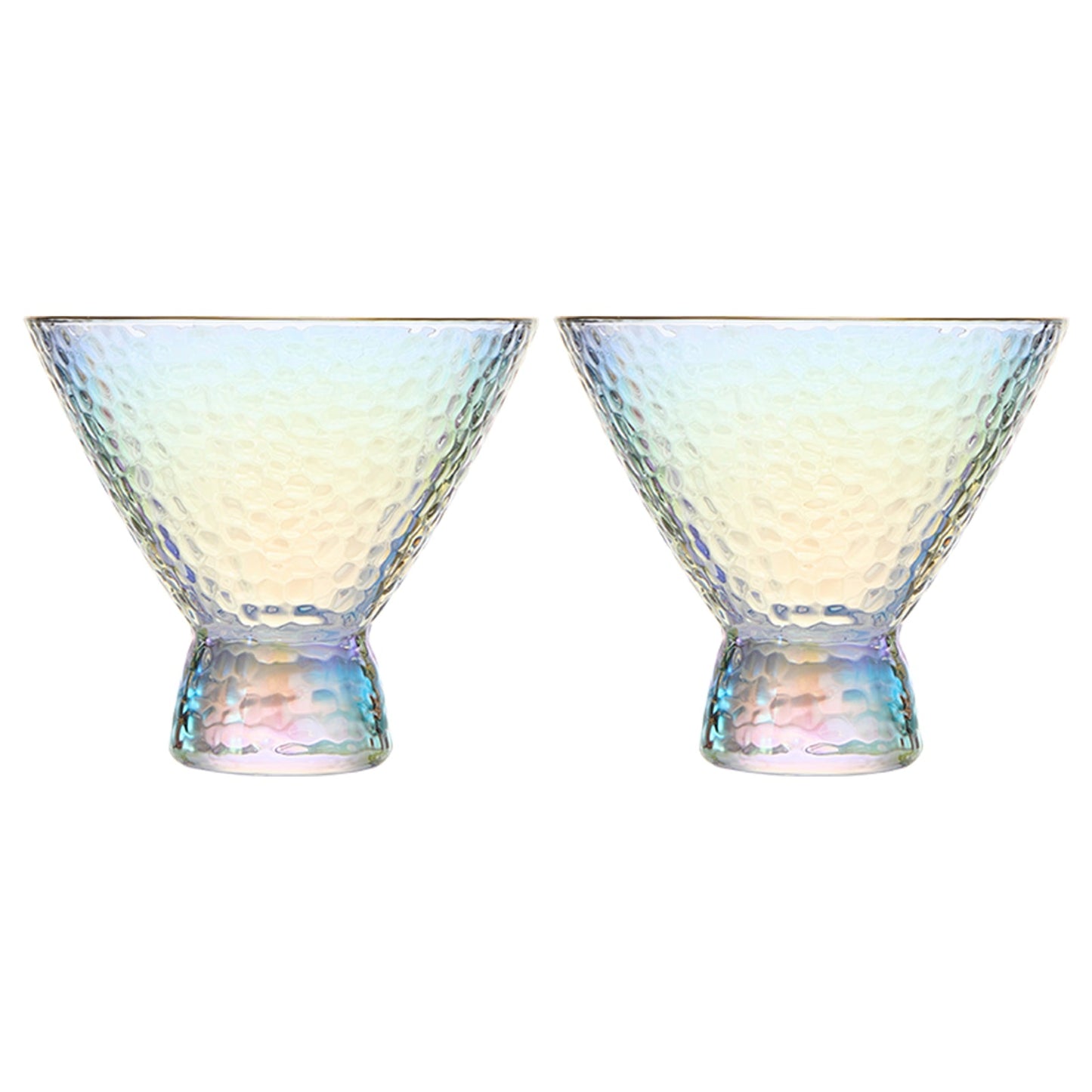 Dulce Martini 8.5 Oz Cocktail Glasses Set of Two